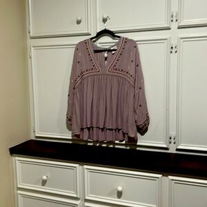 Long sleeve Knox rose blouse